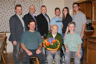 Foto für 90. Geburtstag - Leopold Kamleitner, Oberhohenau